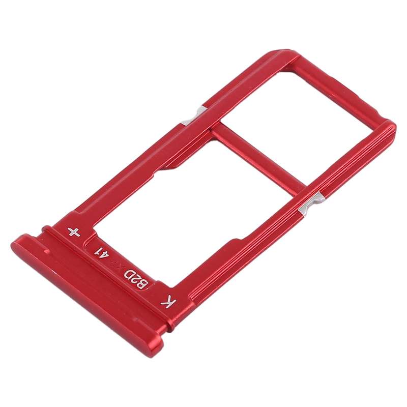 For OPPO R15 SIM Card Tray + SIM Card Tray / Micro SD Card Tray (Black)