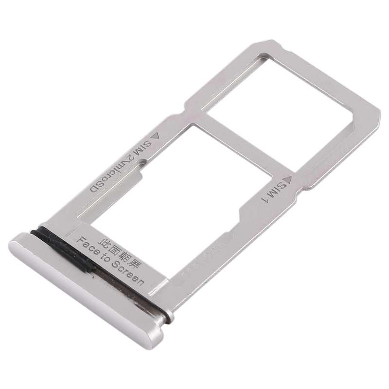 For OPPO R15 SIM Card Tray + SIM Card Tray / Micro SD Card Tray (Black)