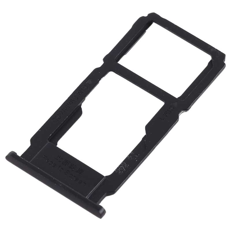 For OPPO R11 Plus SIM Card Tray + SIM Card Tray / Micro SD Card Tray (Silver)