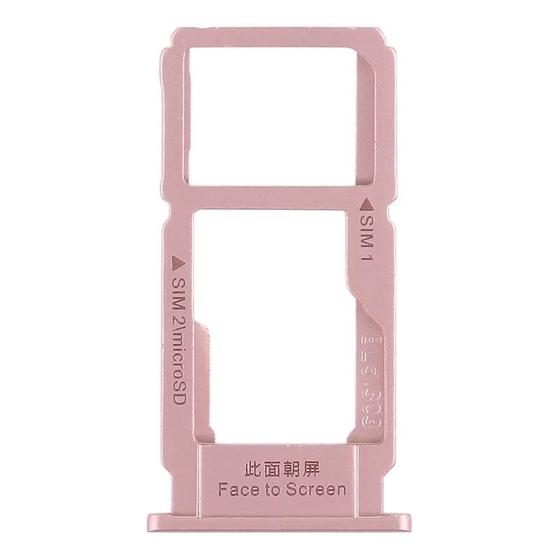 For OPPO R11 Plus SIM Card Tray + SIM Card Tray / Micro SD Card Tray (Silver)
