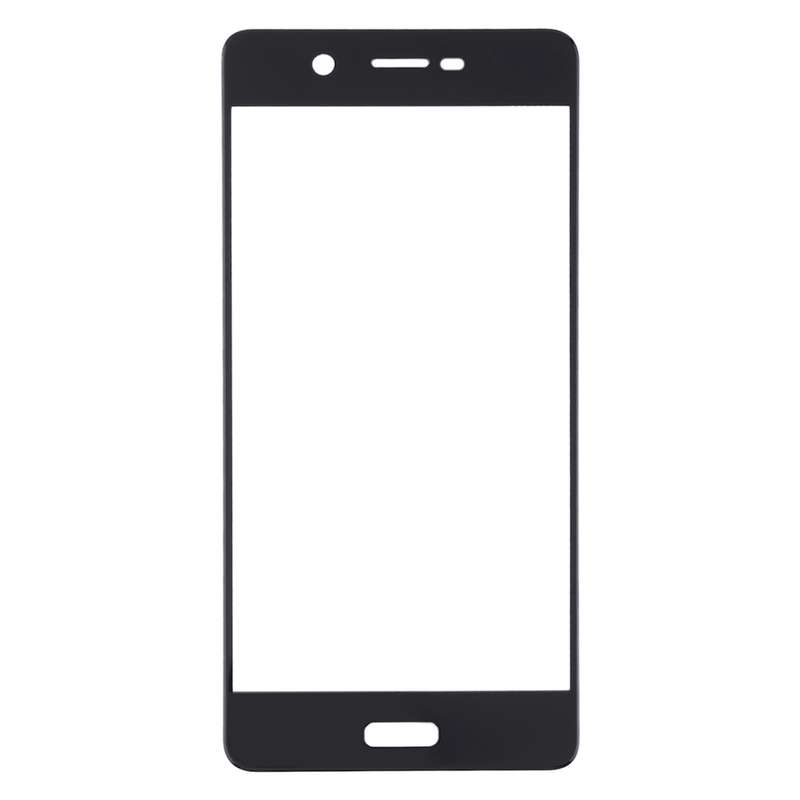 Front Screen Outer Glass Lens for Nokia 5 TA-1024 TA-1027 TA-1044 TA-1053(Black)