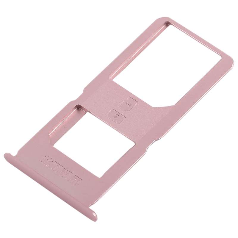For Vivo X6S Plus 2 x SIM Card Tray (Gold)