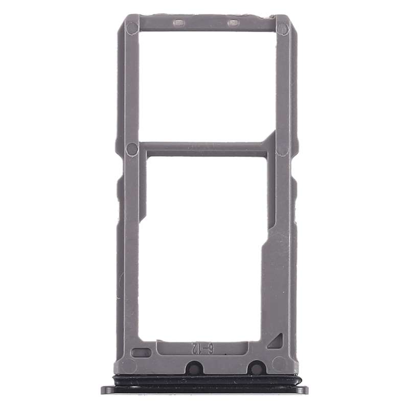 For Vivo X21 SIM Card Tray + SIM Card Tray / Micro SD Card Tray (Silver)