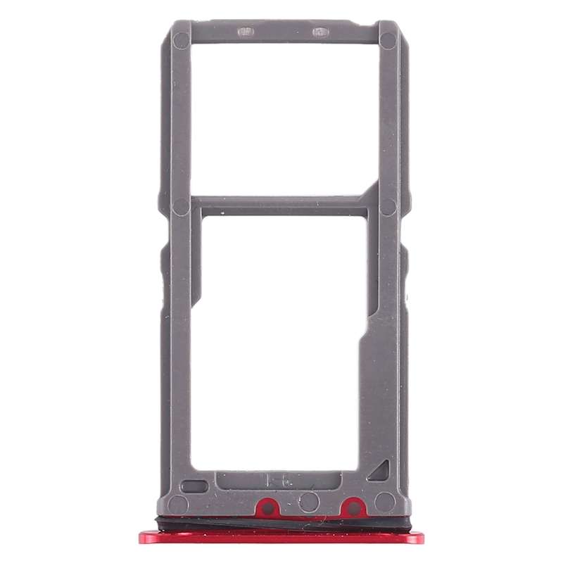 For Vivo X21 SIM Card Tray + SIM Card Tray / Micro SD Card Tray (Silver)