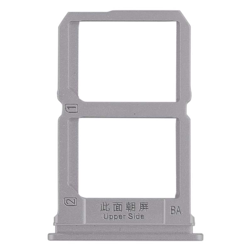 For Vivo X9 2 x SIM Card Tray (Black)