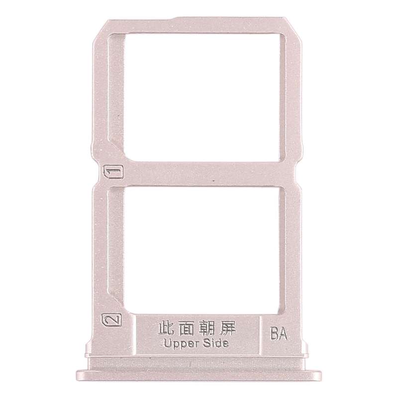 For Vivo X9 2 x SIM Card Tray (Black)