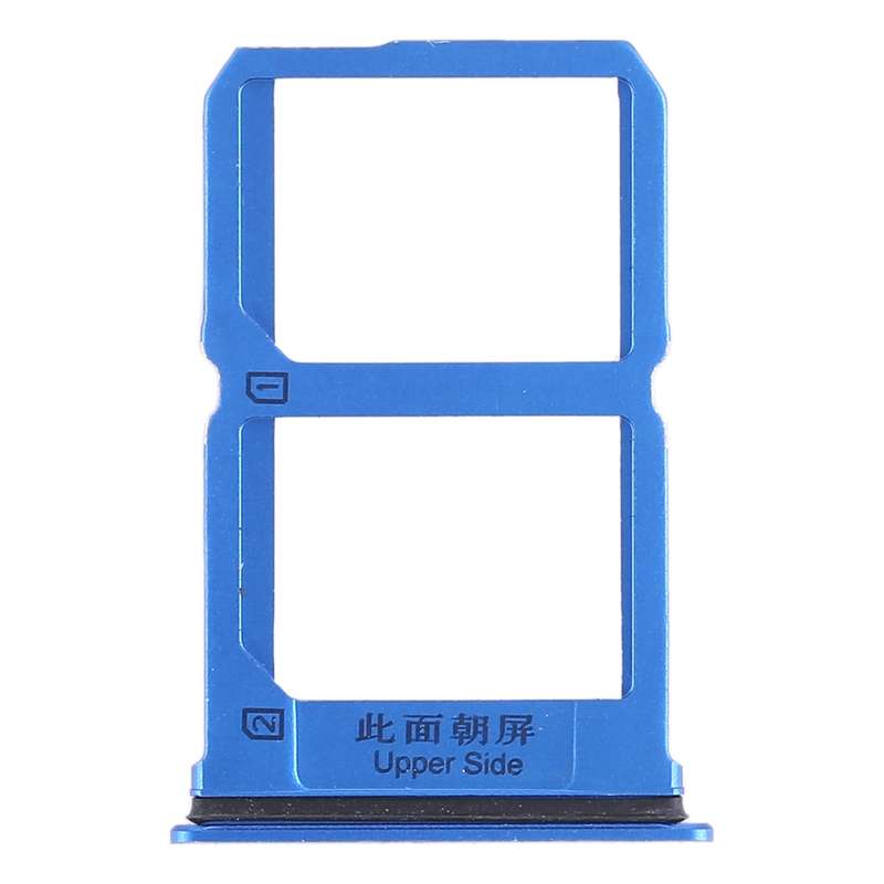 For Vivo X9 2 x SIM Card Tray (Black)