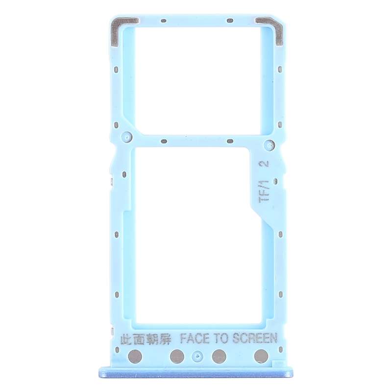 SIM Card Tray + SIM Card Tray / Micro SD Card Tray for Xiaomi Redmi 6 / Redmi 6A(Silver)