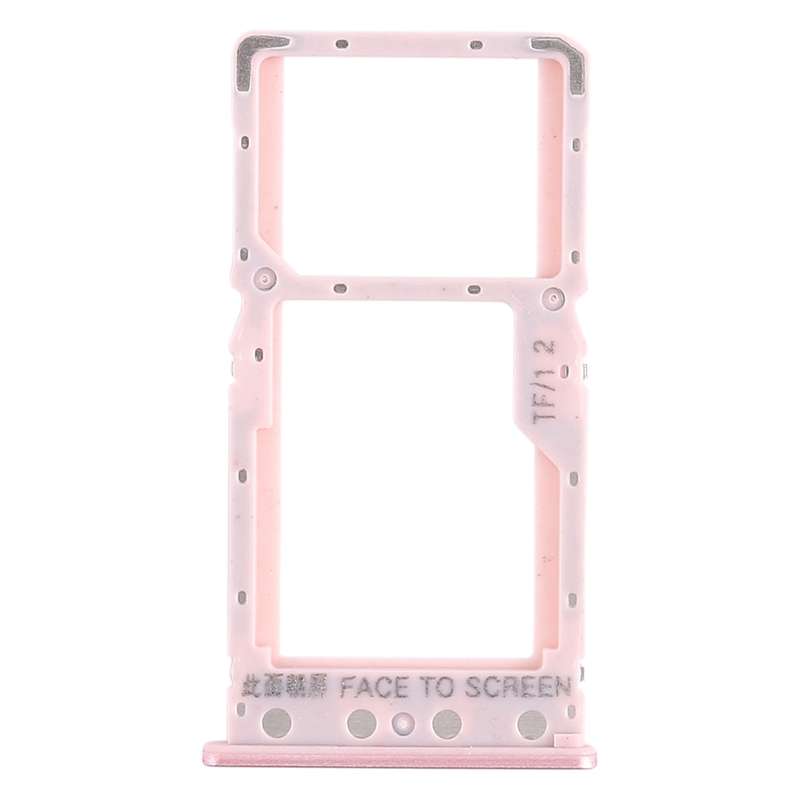 SIM Card Tray + SIM Card Tray / Micro SD Card Tray for Xiaomi Redmi 6 / Redmi 6A(Silver)