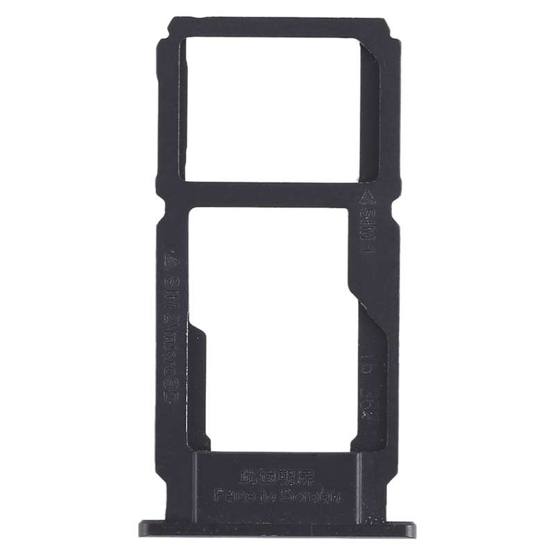 For OPPO R11 SIM Card Tray + SIM Card Tray / Micro SD Card Tray (Red)