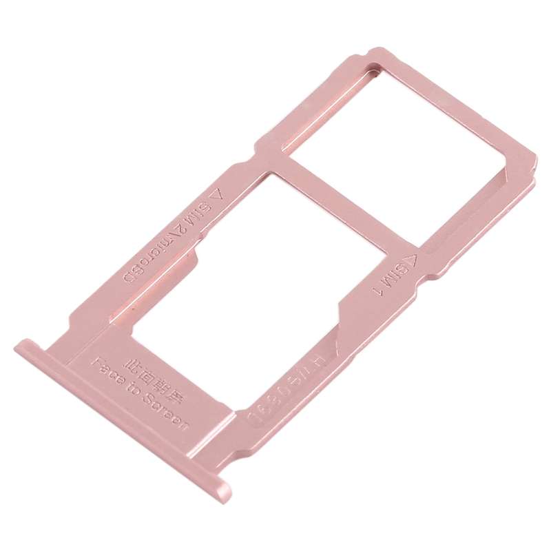 For OPPO R11 SIM Card Tray + SIM Card Tray / Micro SD Card Tray (Red)
