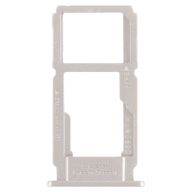 For OPPO R11 SIM Card Tray + SIM Card Tray / Micro SD Card Tray (Red)