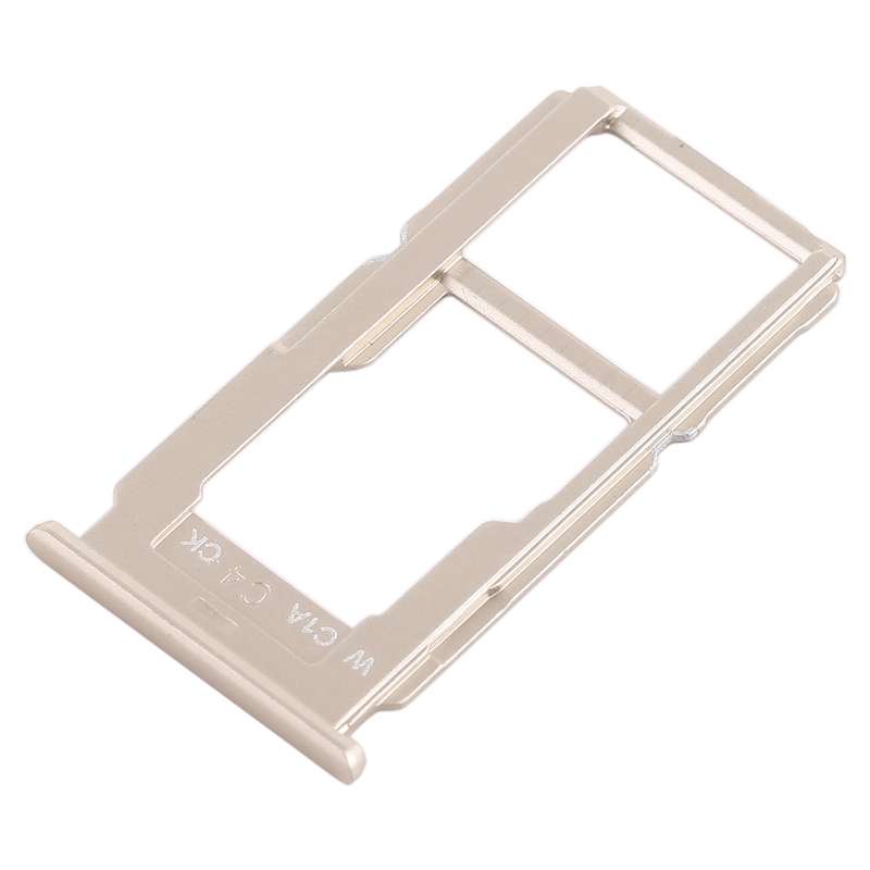 For OPPO R9sk SIM Card Tray + SIM Card Tray / Micro SD Card Tray (Black)