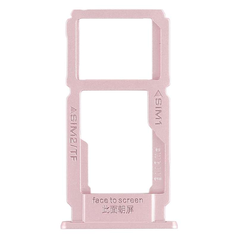 For OPPO R9sk SIM Card Tray + SIM Card Tray / Micro SD Card Tray (Black)