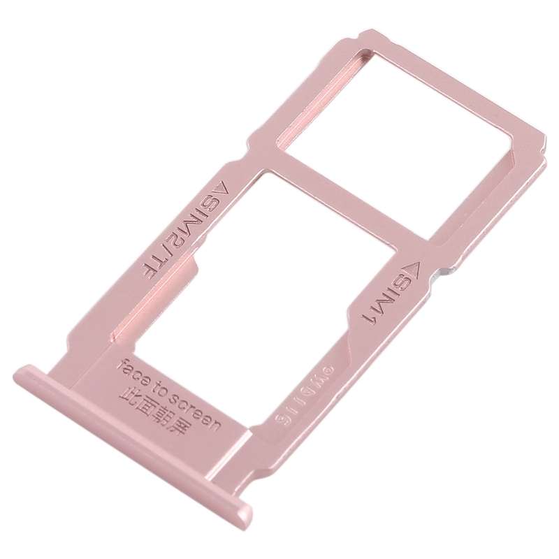 For OPPO R9sk SIM Card Tray + SIM Card Tray / Micro SD Card Tray (Black)