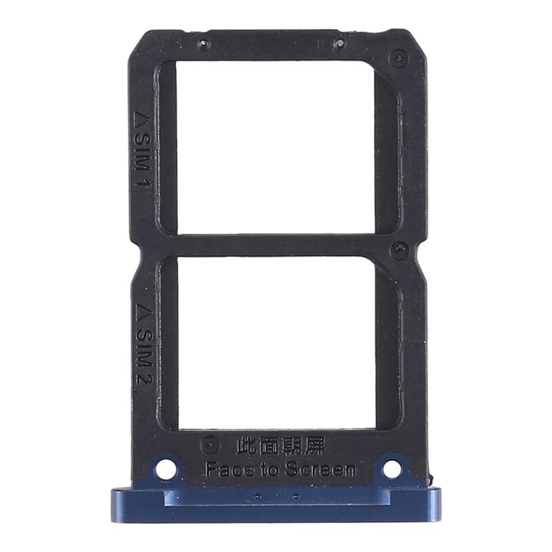 For OPPO R17 2 x SIM Card Tray (Purple)