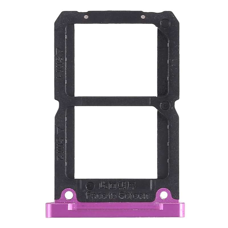 For OPPO R17 2 x SIM Card Tray (Blue)