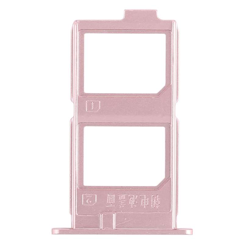 For Vivo X7 Plus 2 x SIM Card Tray (Gold)