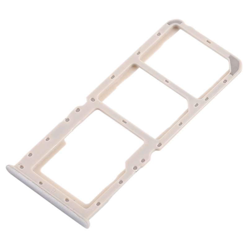 For OPPO A5 / A3s 2 x SIM Card Tray + Micro SD Card Tray (Blue)