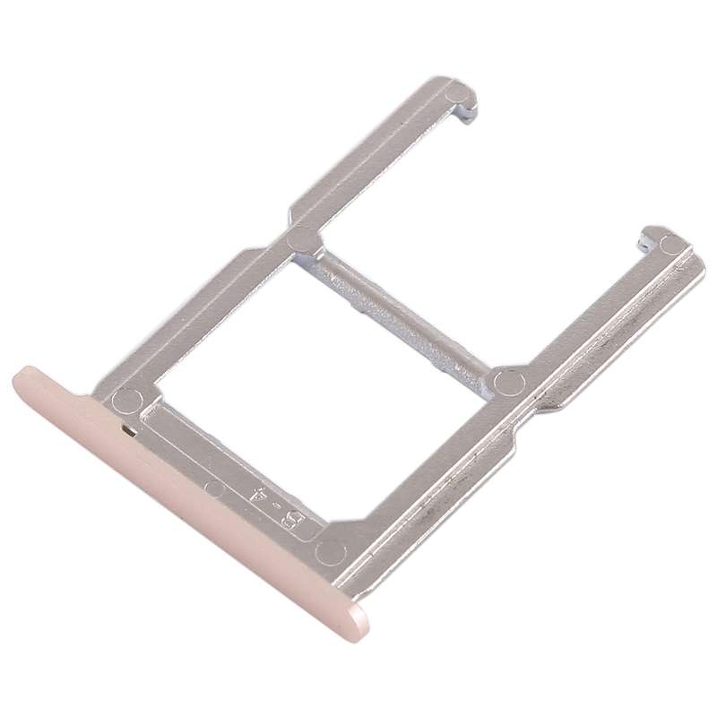 For Vivo X6S 2 x SIM Card Tray (Gold)