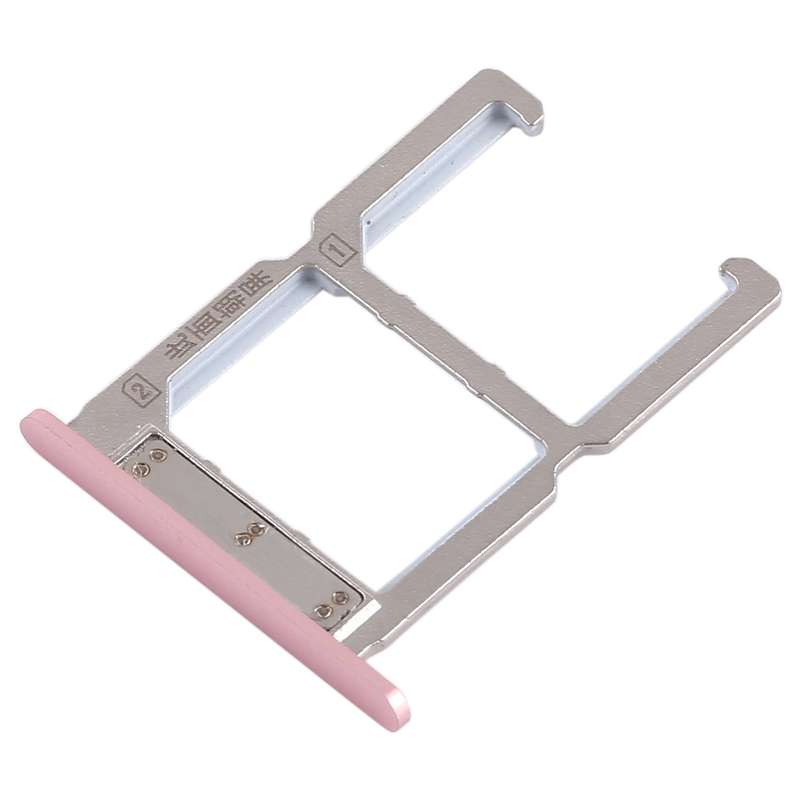 For Vivo X6S 2 x SIM Card Tray (Gold)