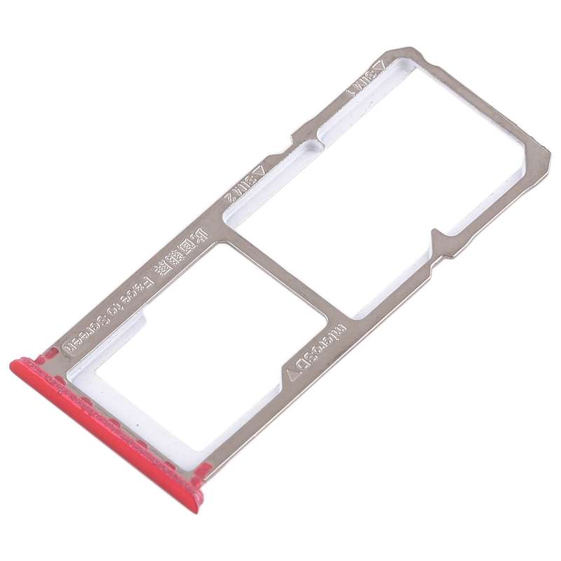 For OPPO A83 2 x SIM Card Tray + Micro SD Card Tray (Black)