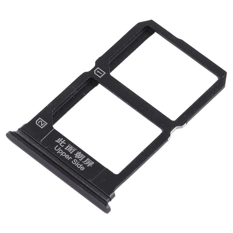 For Vivo X9i 2 x SIM Card Tray (Black)