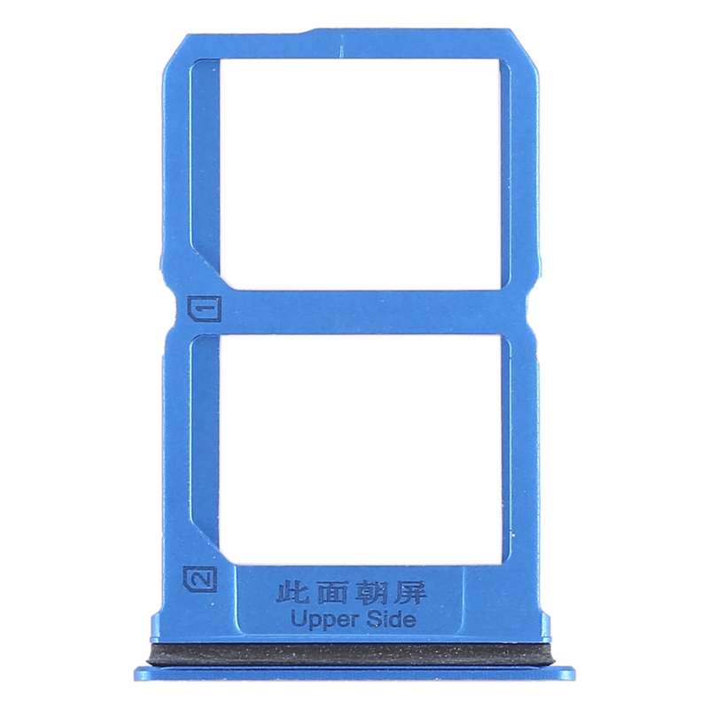 For Vivo X9i 2 x SIM Card Tray (Blue)