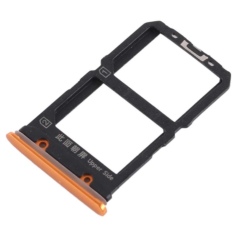 For Vivo X23 2 x SIM Card Tray (Black)