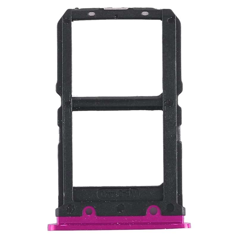 For Vivo X23 2 x SIM Card Tray (Black)