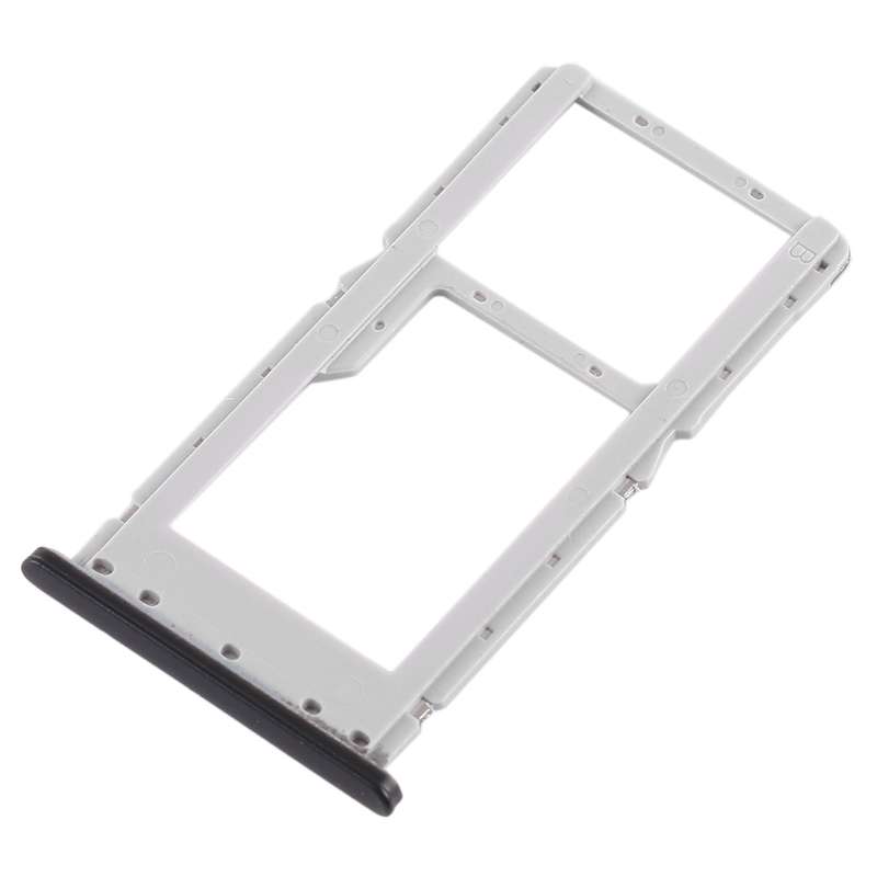 SIM Card Tray + SIM Card Tray / Micro SD Card Tray for Xiaomi Redmi Note 6 Pro (Black)