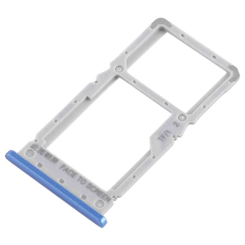 SIM Card Tray + SIM Card Tray / Micro SD Card Tray for Xiaomi Redmi Note 6 Pro (Black)