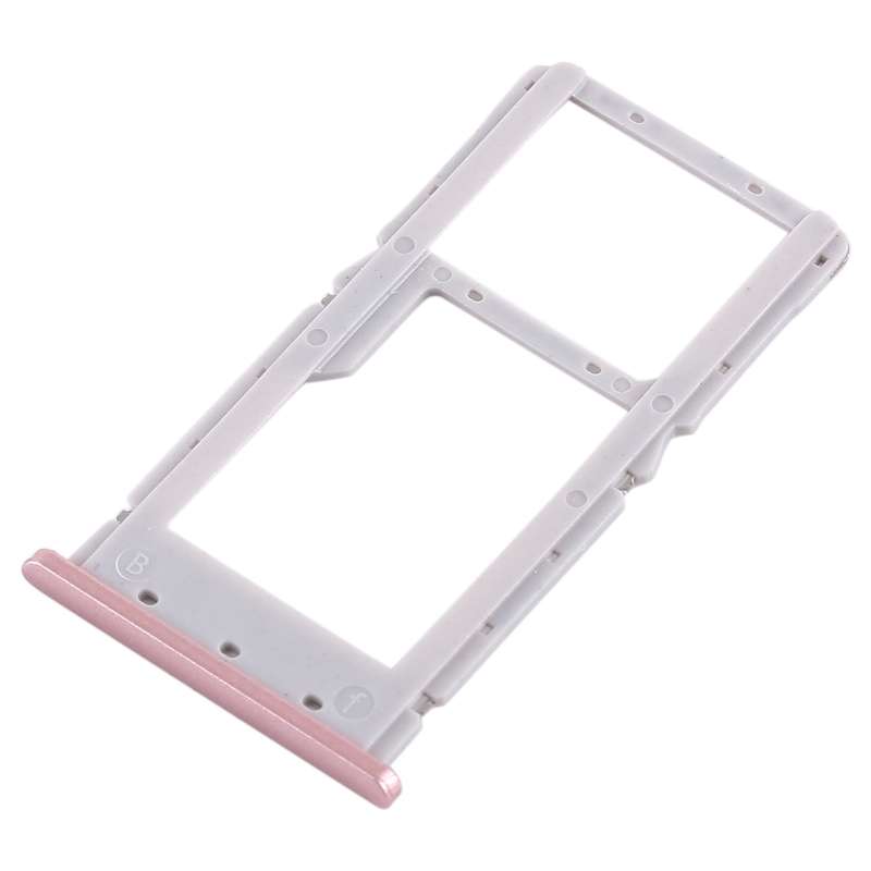 SIM Card Tray + SIM Card Tray / Micro SD Card Tray for Xiaomi Redmi Note 6 Pro (Black)
