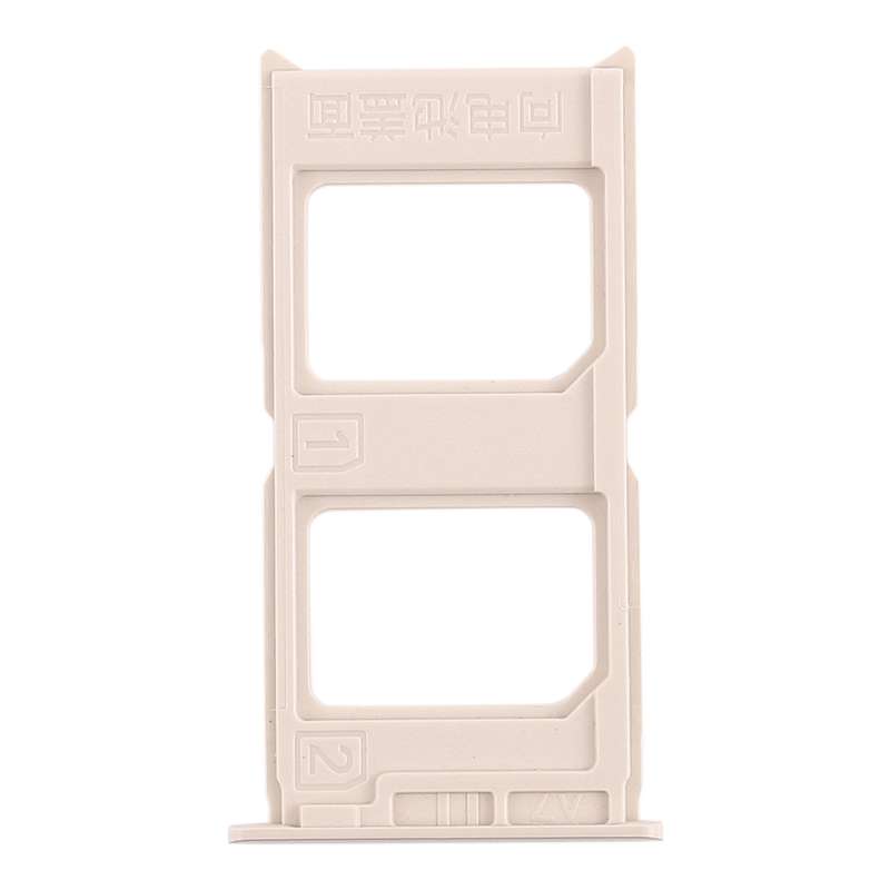 For Vivo V3 2 x SIM Card Tray (Gold)