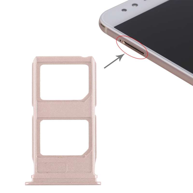For Vivo X9 Plus 2 x SIM Card Tray (Black)