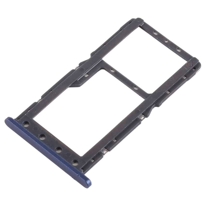 SIM Card Tray + SIM Card Tray / Micro SD Card Tray for Xiaomi Pocophone F1 (Black)