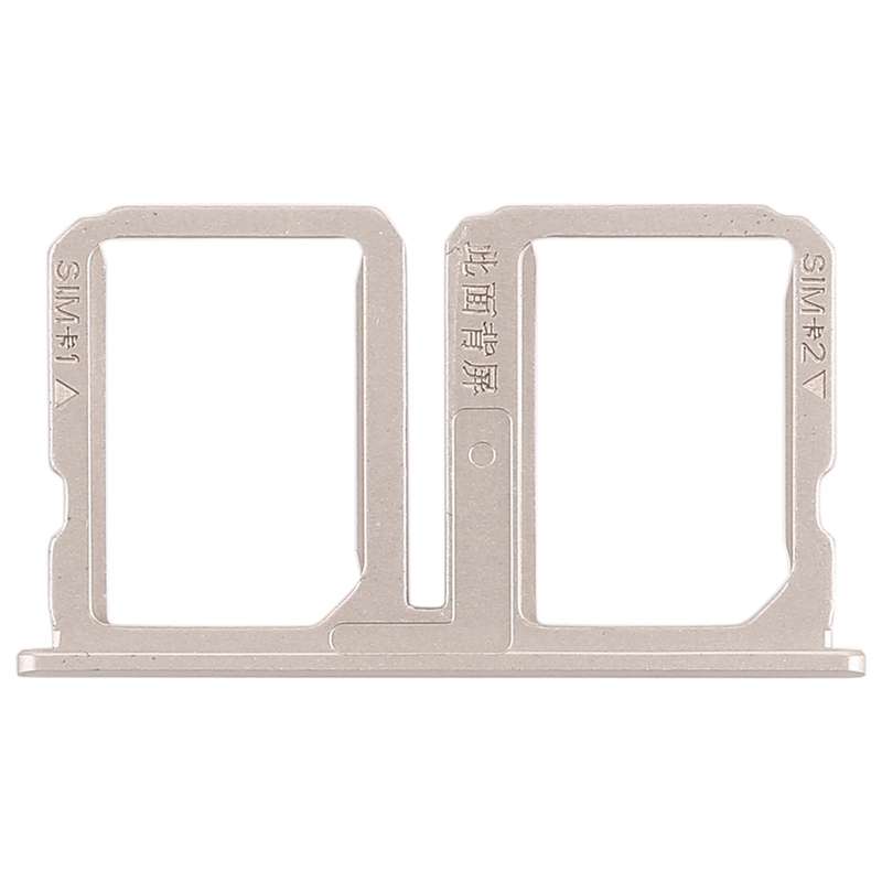 For Vivo Xplay5 2 x SIM Card Tray (Gold)