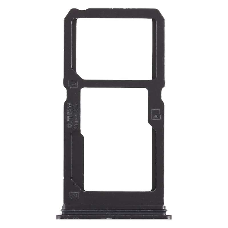 For Vivo X21i SIM Card Tray + SIM Card Tray / Micro SD Card Tray (Silver)