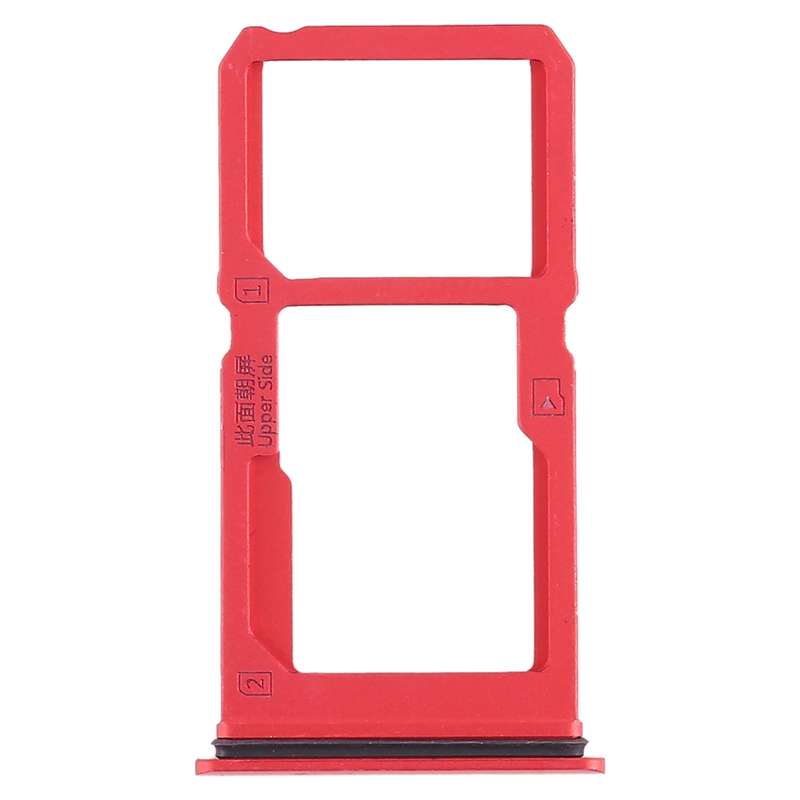 For Vivo X21i SIM Card Tray + SIM Card Tray / Micro SD Card Tray (Silver)
