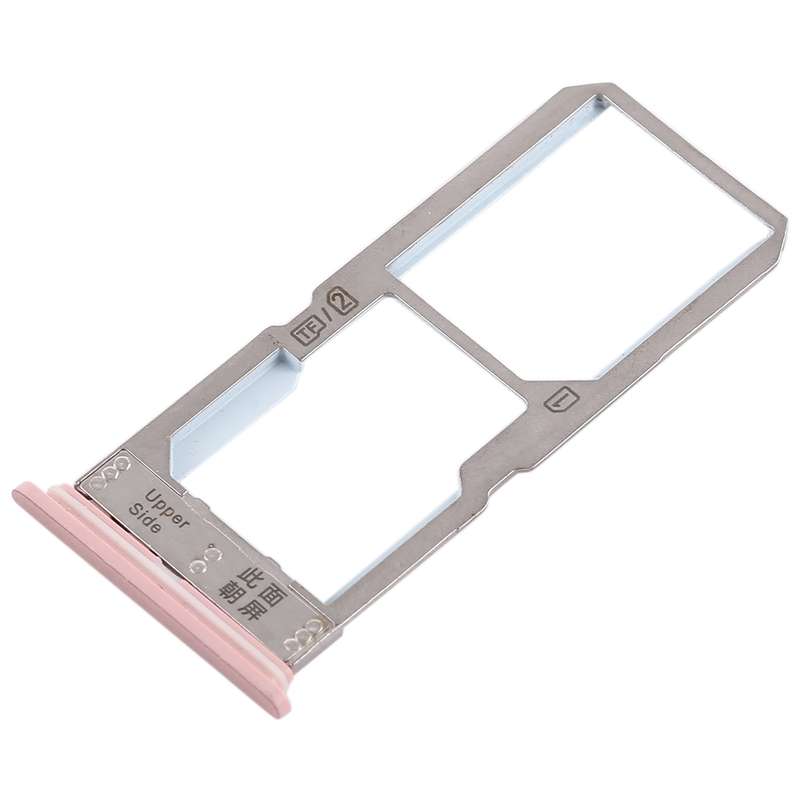 For Vivo Y67 SIM Card Tray + SIM Card Tray / Micro SD Card Tray (Gold)