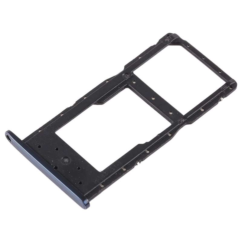 SIM Card Tray + SIM Card Tray / Micro SD Card Tray for Huawei Honor 10 Lite / P smart (2019)(Blue)