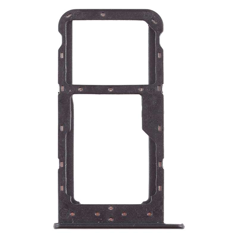 SIM Card Tray + SIM Card Tray / Micro SD Card Tray for Huawei Honor 9i (Black)