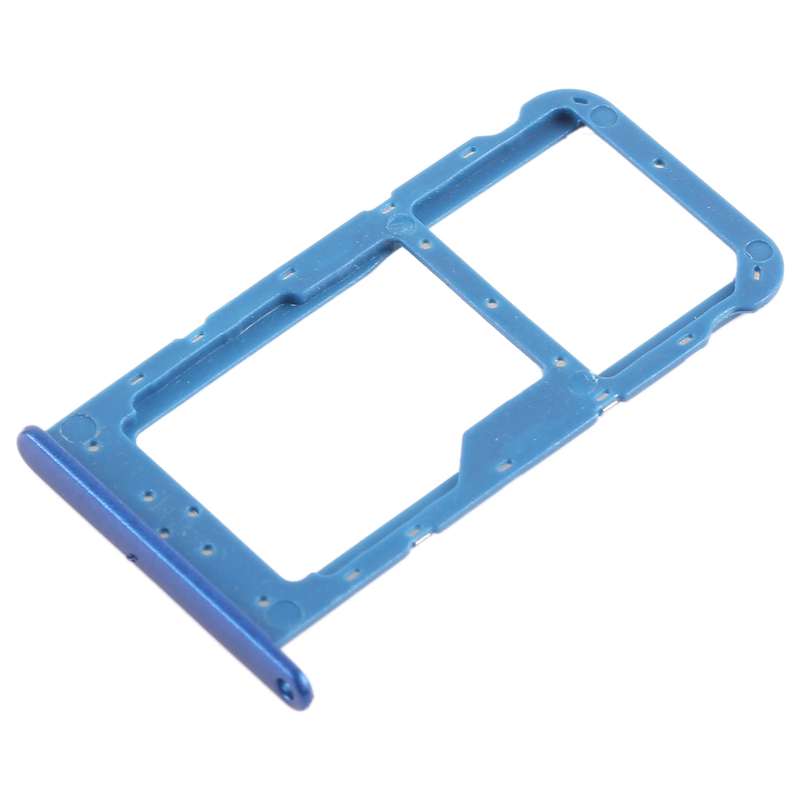 SIM Card Tray + SIM Card Tray / Micro SD Card Tray for Huawei Honor 9i (Purple)