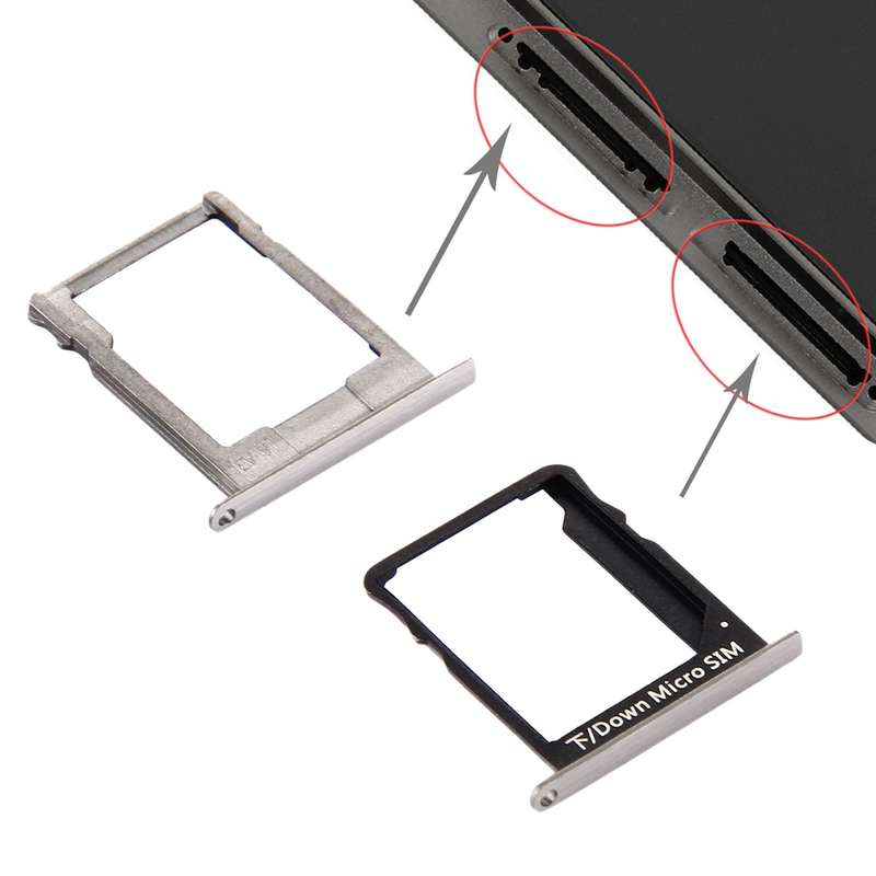 For Huawei P8 Lite SIM Card Tray and Micro SD Card Tray (Gold)