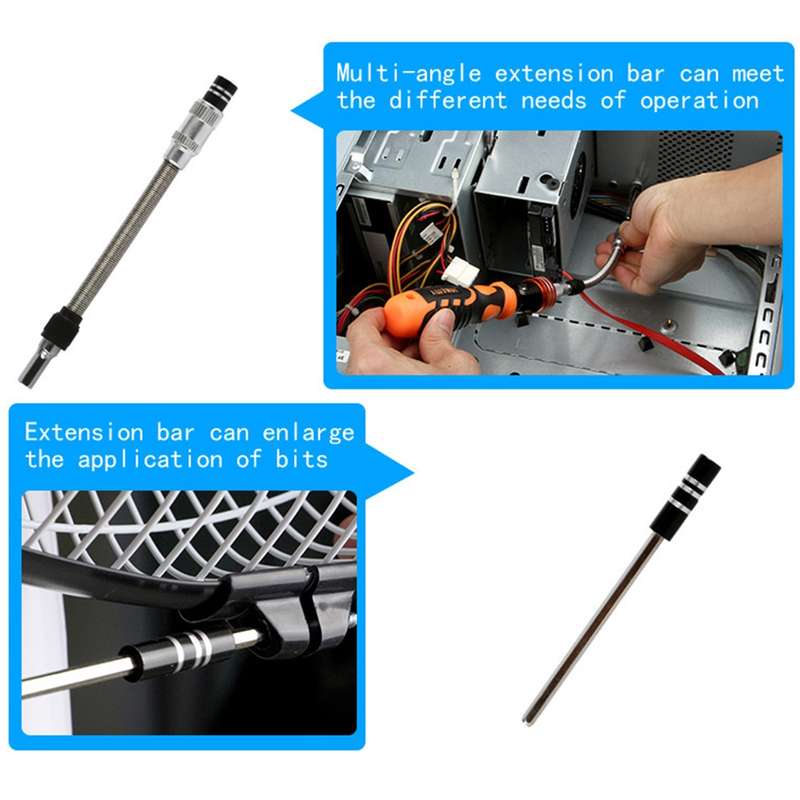 JAKEMY JM-6121 31 in 1 Professional Screwdriver Kit Disassemble Tool Screwdriver Set Multifunction f