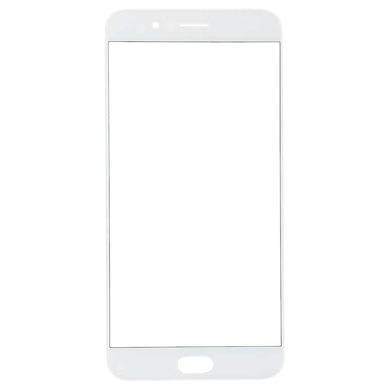 For OPPO R11 Plus Front Screen Outer Glass Lens (White)