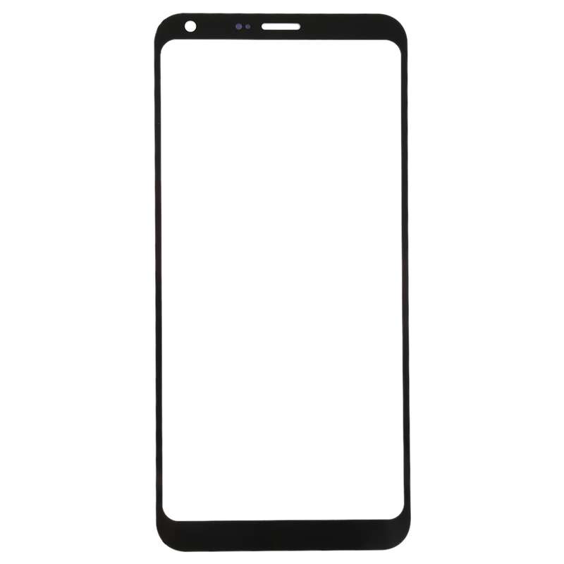 Front Screen Outer Glass Lens for LG Q6 / Q6+ LG-M700 M700 M700A US700 M700H M703 M700Y(Black)