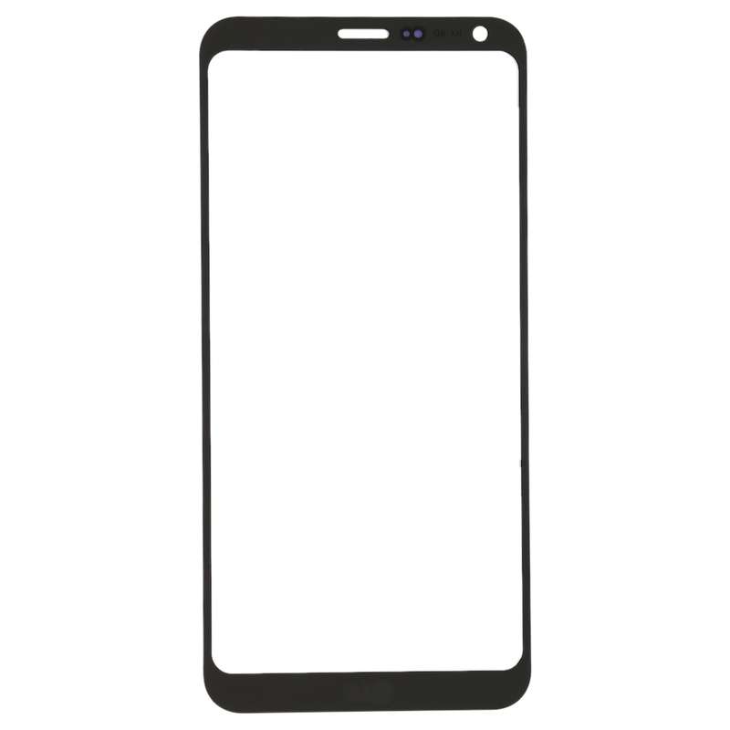 Front Screen Outer Glass Lens for LG Q6 / Q6+ LG-M700 M700 M700A US700 M700H M703 M700Y(Black)