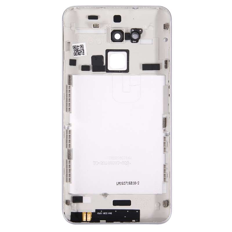 Aluminium Alloy Back Battery Cover for ASUS ZenFone 3 Max / ZC520TL(Black)