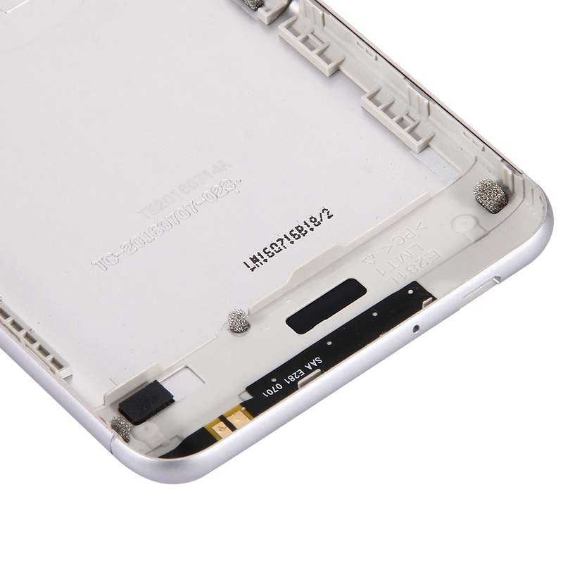 Aluminium Alloy Back Battery Cover for ASUS ZenFone 3 Max / ZC520TL(Black)